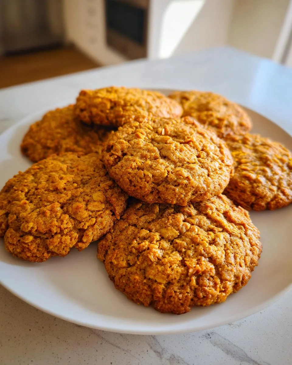 pumpkin oatmeal cookies - detail 2