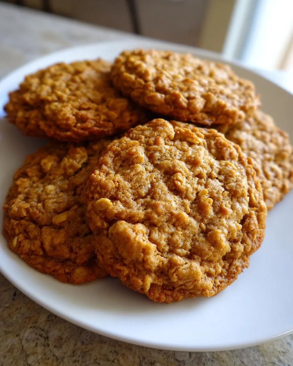 pumpkin oatmeal cookies - detail 4