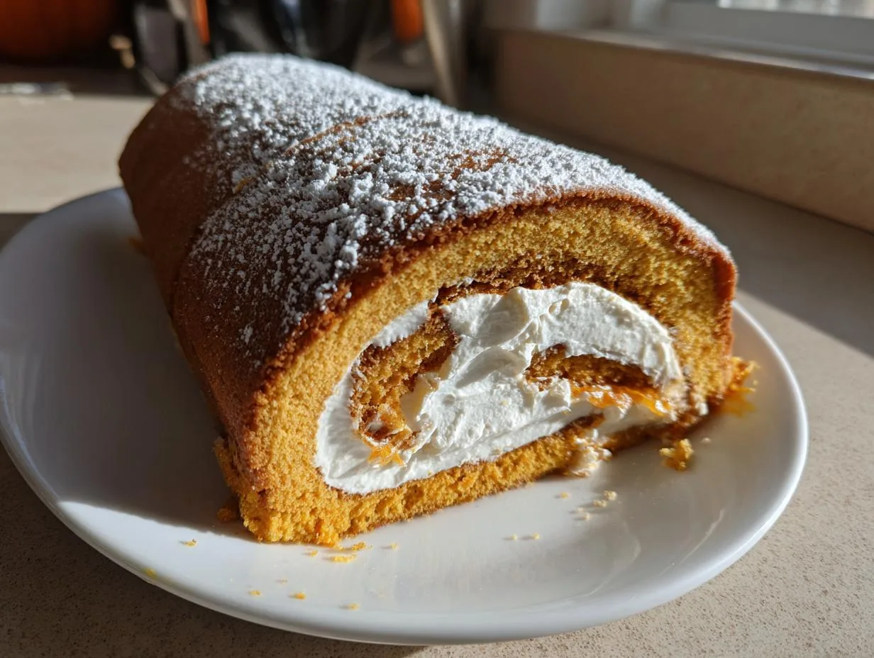 Flawless Pumpkin Spice Roll Cake – 3 Secrets to No-Crack Perfection