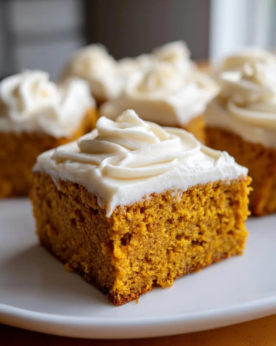 pumpkin squares - detail 1