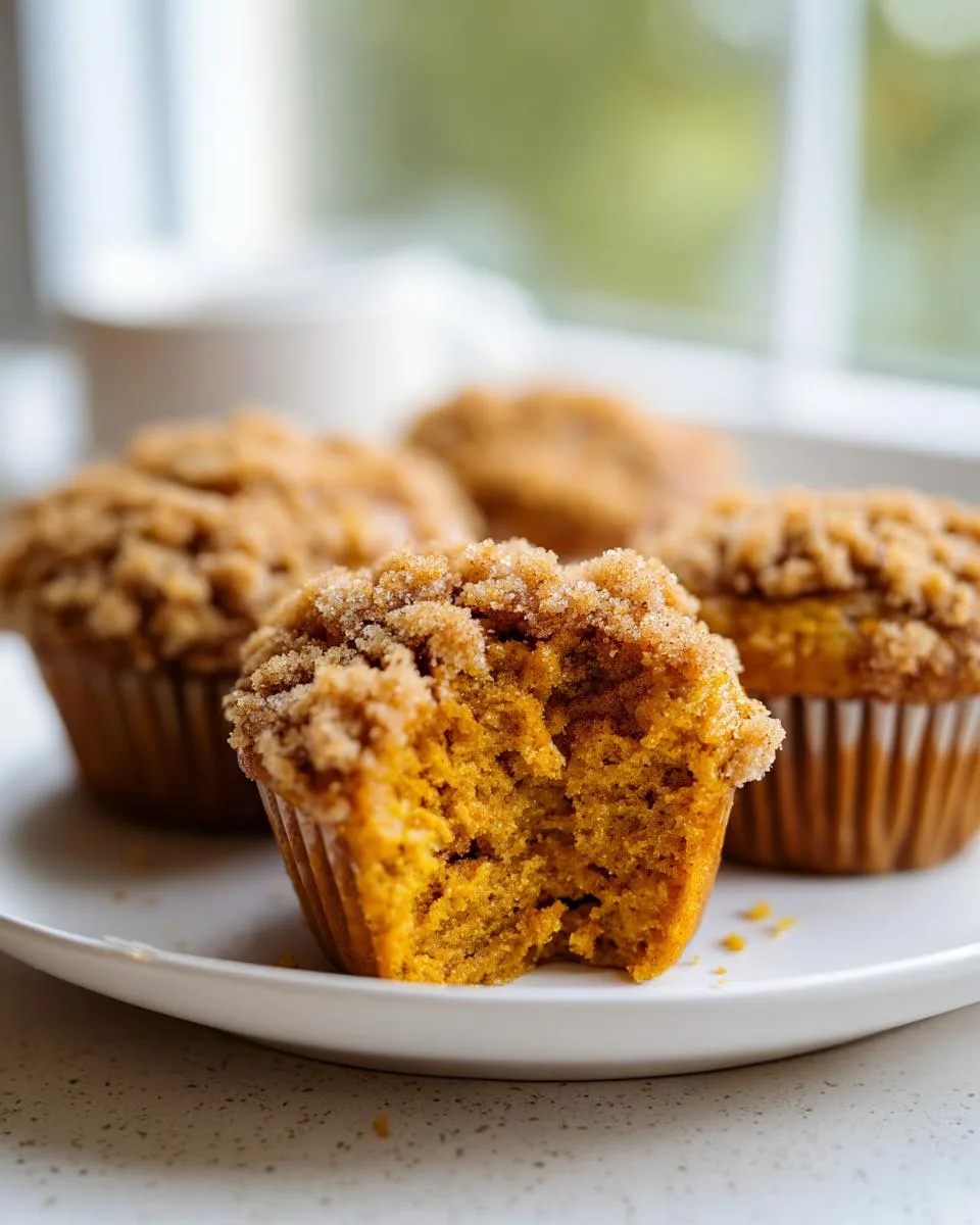 sugar free pumpkin muffins - detail 5