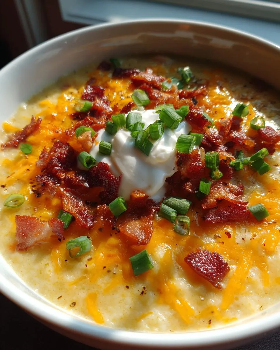 Baked Potato Soup - detail 1