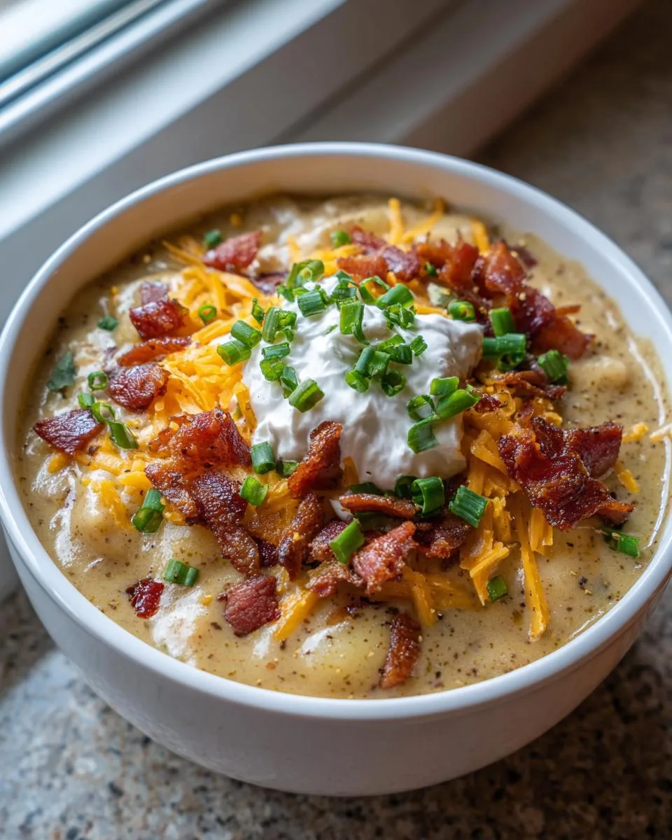 Baked Potato Soup - detail 3