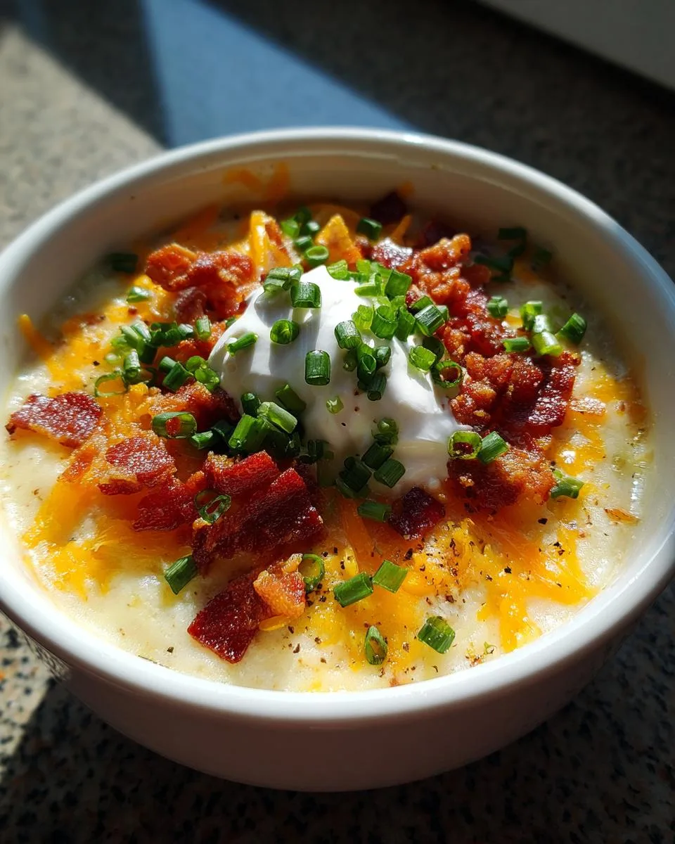 Baked Potato Soup - detail 4