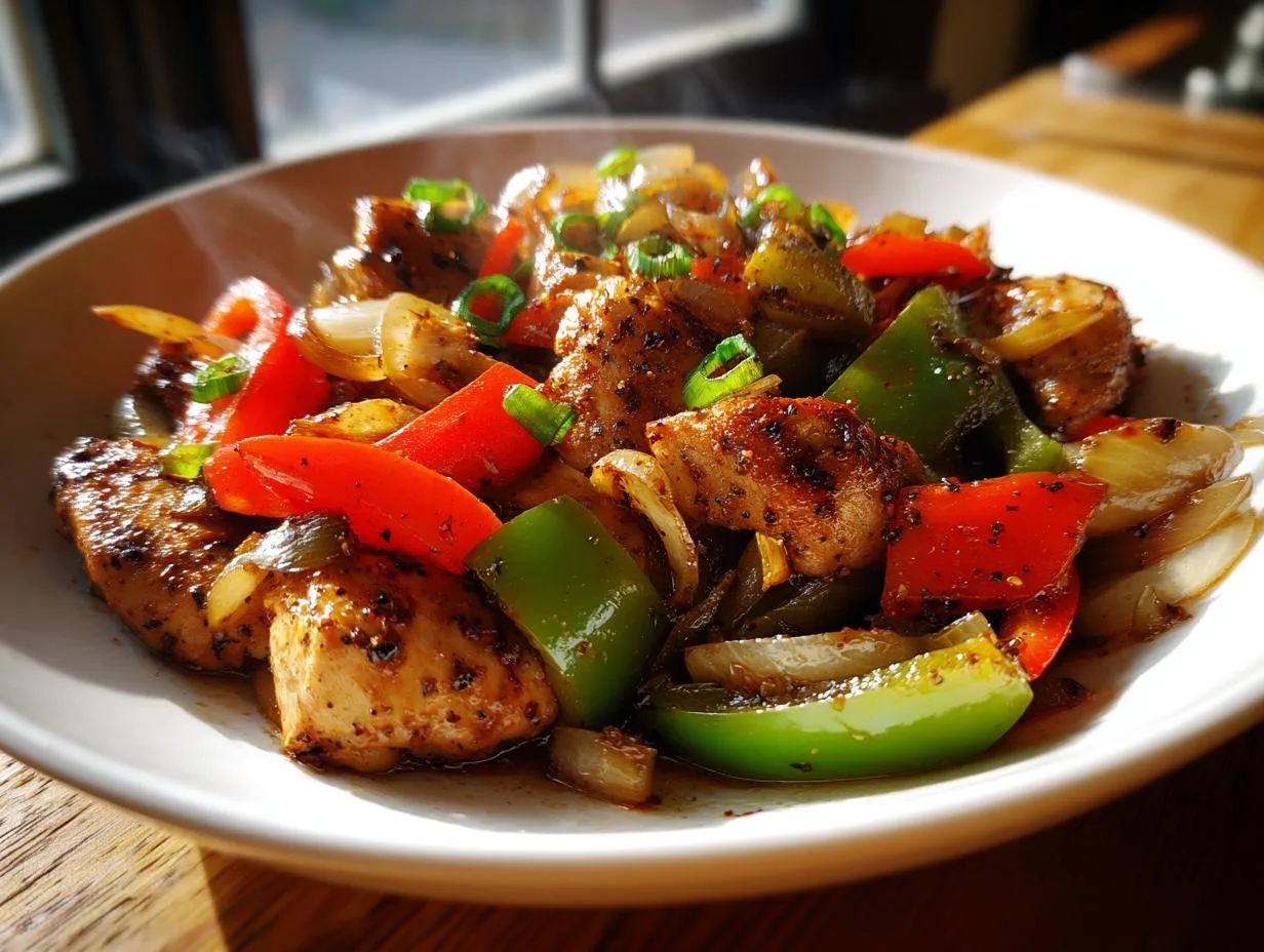 35-Minute Black Pepper Chicken Stir-Fry – Irresistible & Easy