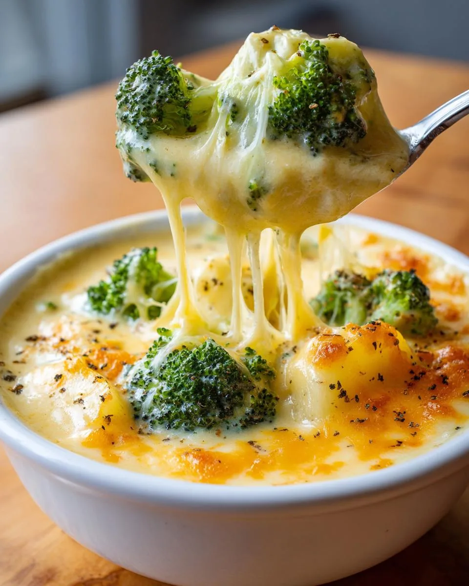 Broccoli Potato Cheese Soup - detail 2