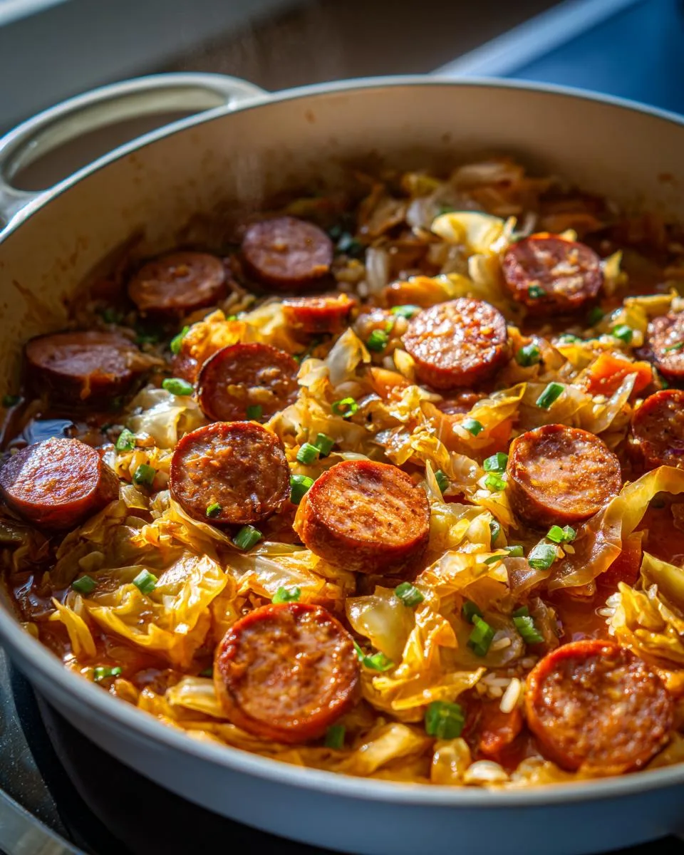 Cabbage And Sausage Recipe - detail 2