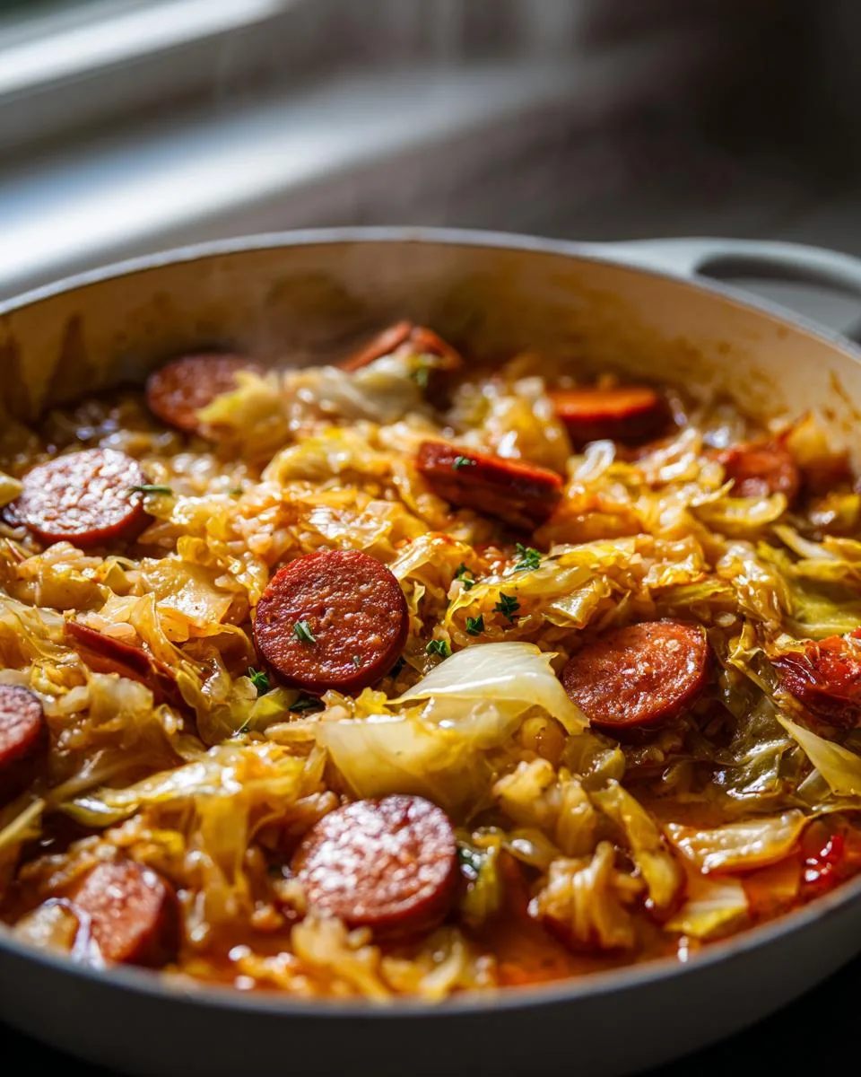Cabbage And Sausage Recipe - detail 3