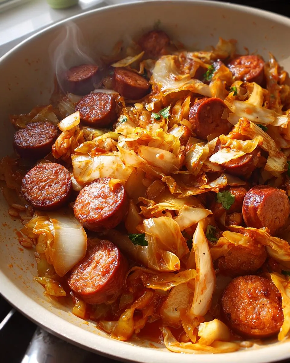 Cabbage And Sausage Recipe - detail 5