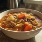 Cabbage Soup With Ground Beef