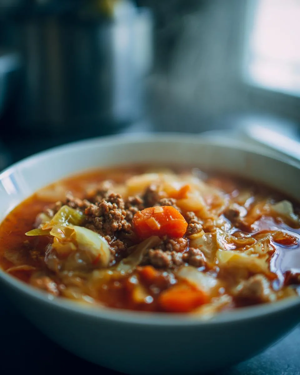 Cabbage Soup With Ground Beef - detail 2