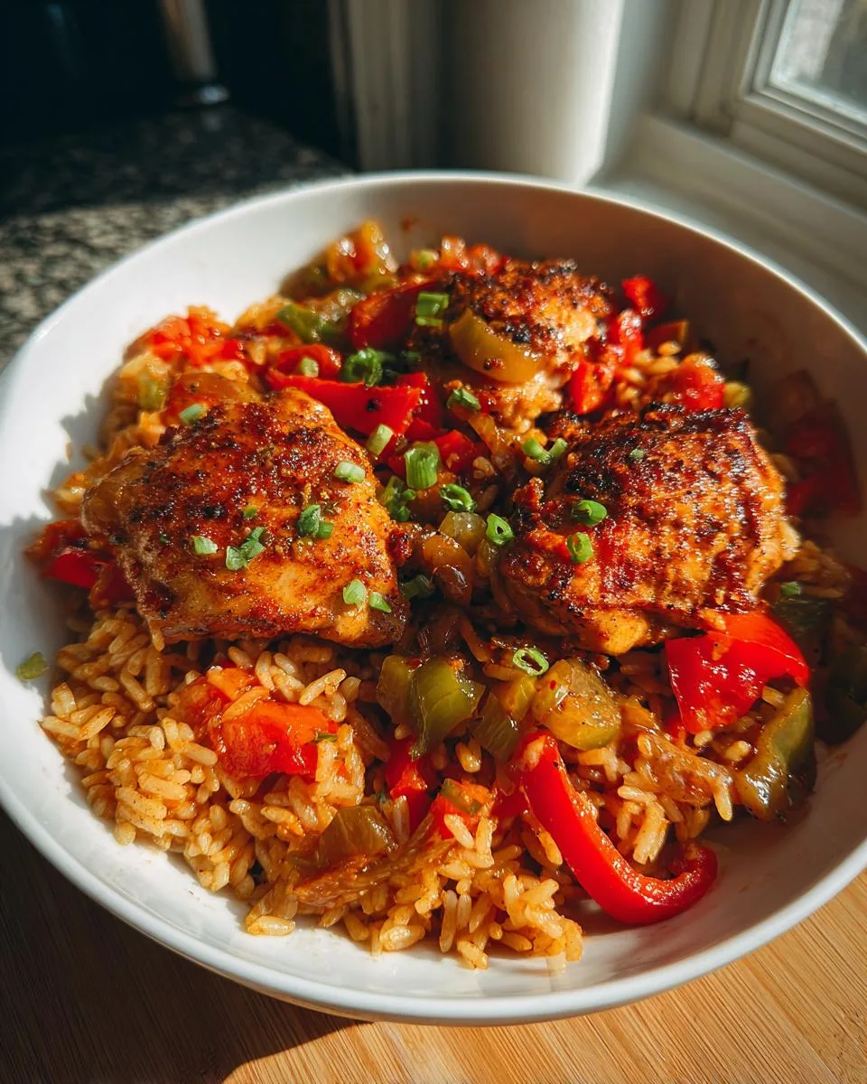Cajun Chicken and Rice - detail 2