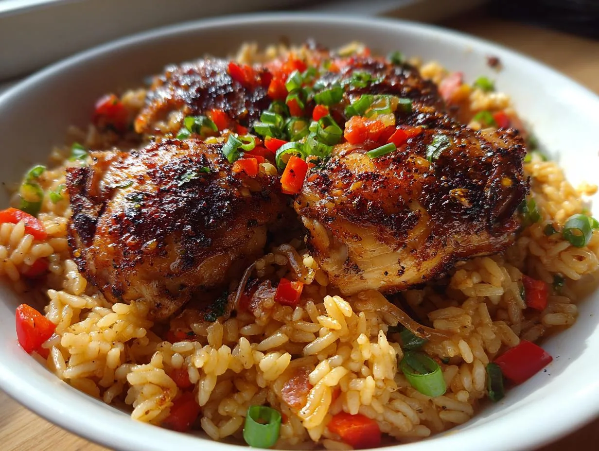 Spicy Cajun Chicken and Rice Recipe Ready in 40 Minutes