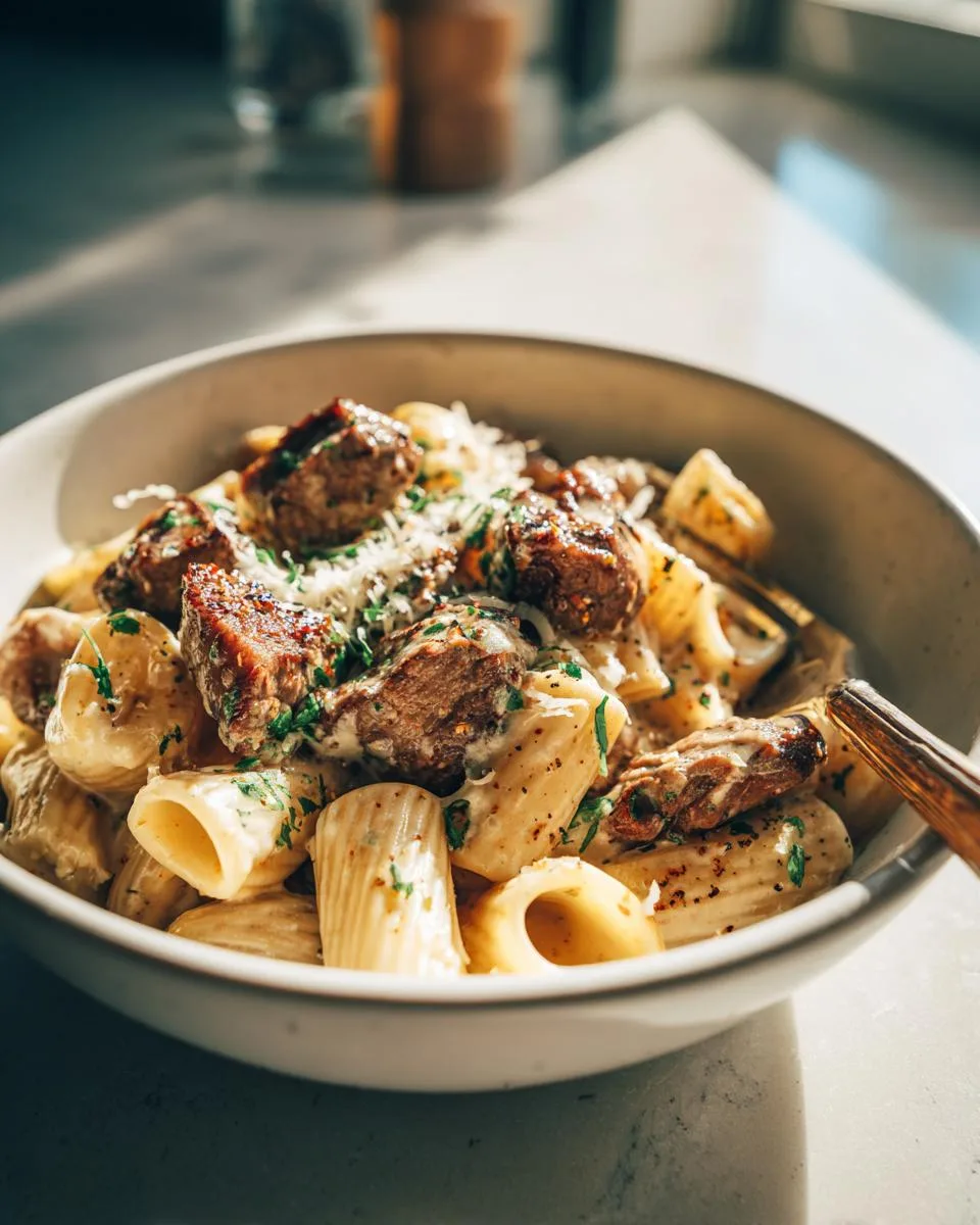 Cajun Steak Tips Pasta - detail 5