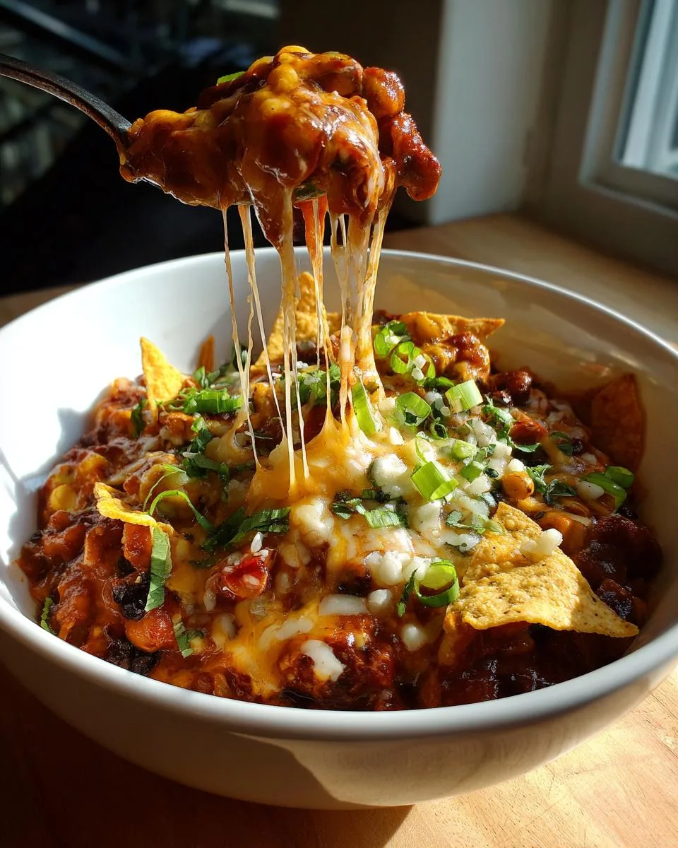 Cheesy Chicken Tortilla Chili - detail 1