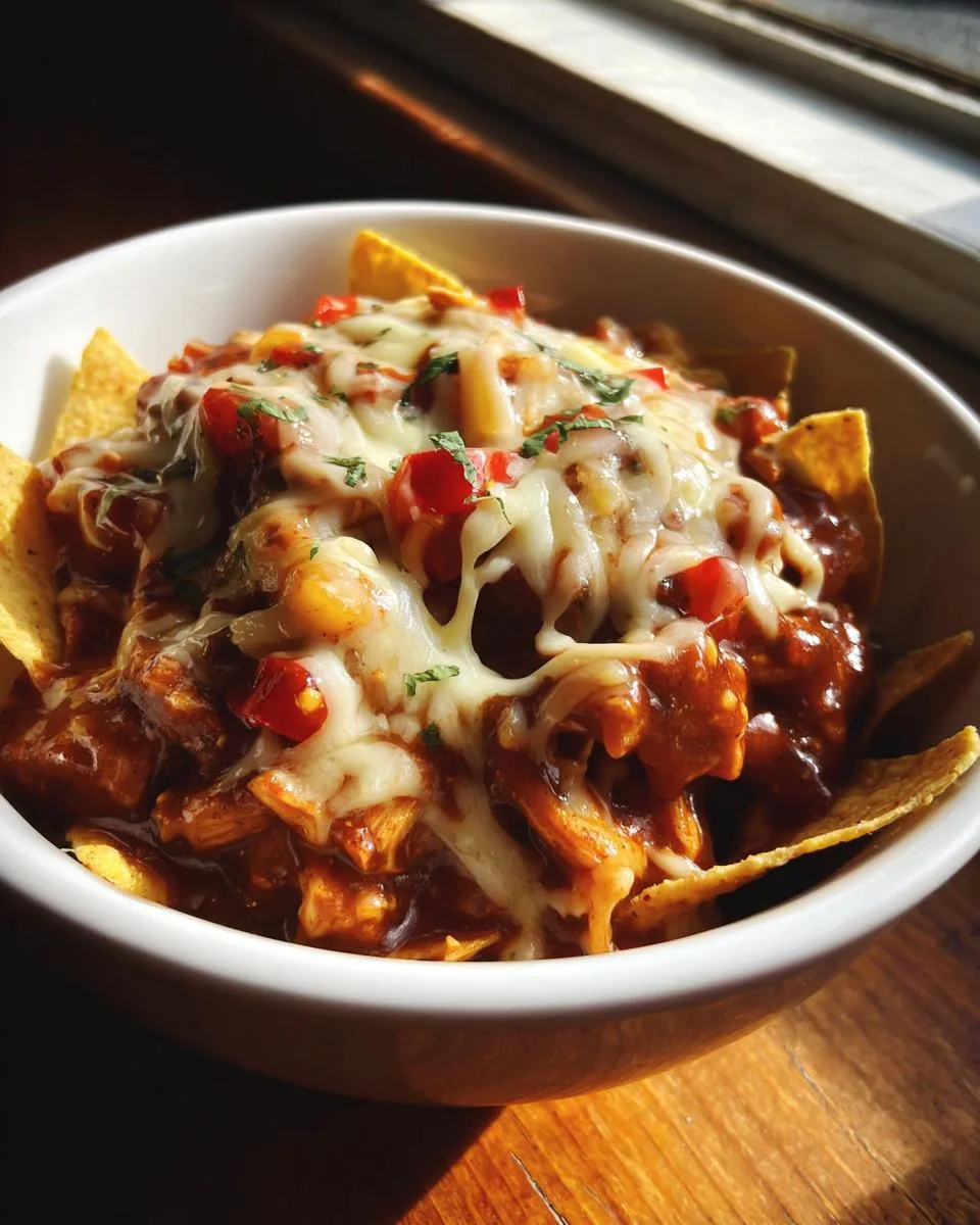 Cheesy Chicken Tortilla Chili - detail 5