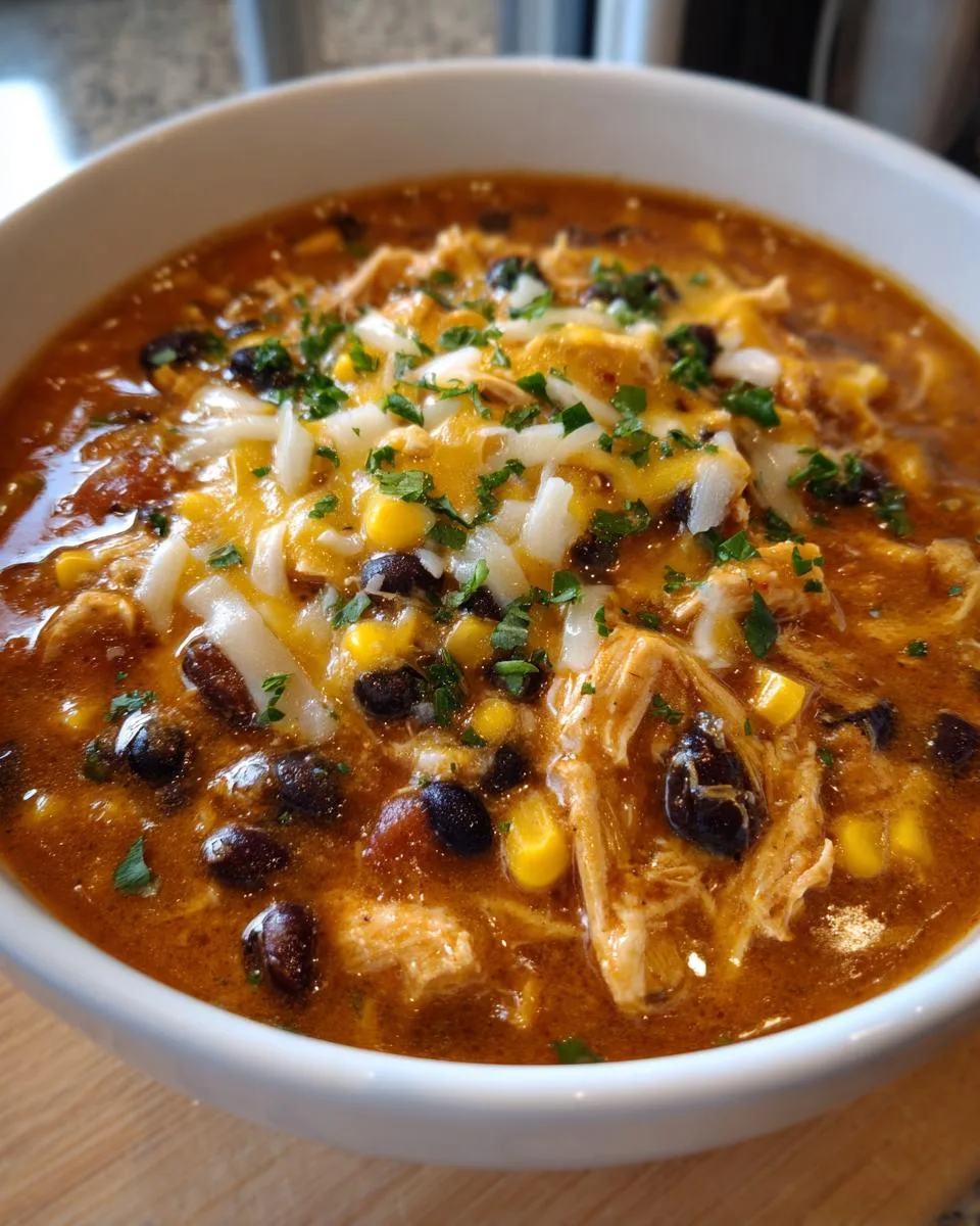 Chicken Enchilada Soup Recipe - detail 3
