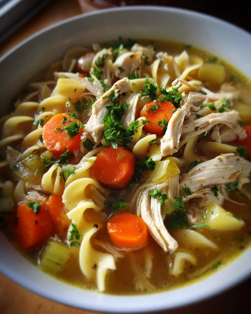 Chicken Noodle Soup Recipe - detail 1