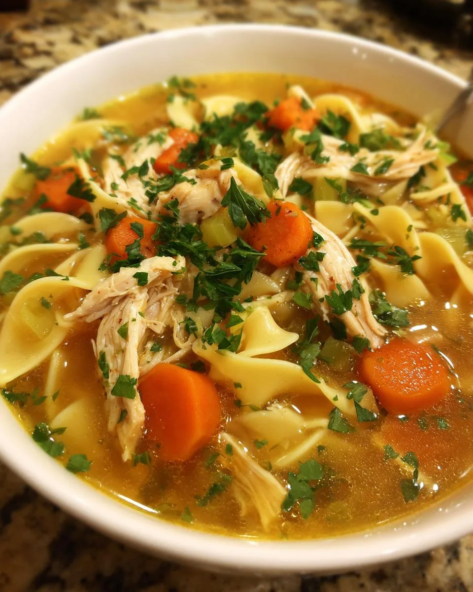 Chicken Noodle Soup Recipe - detail 2