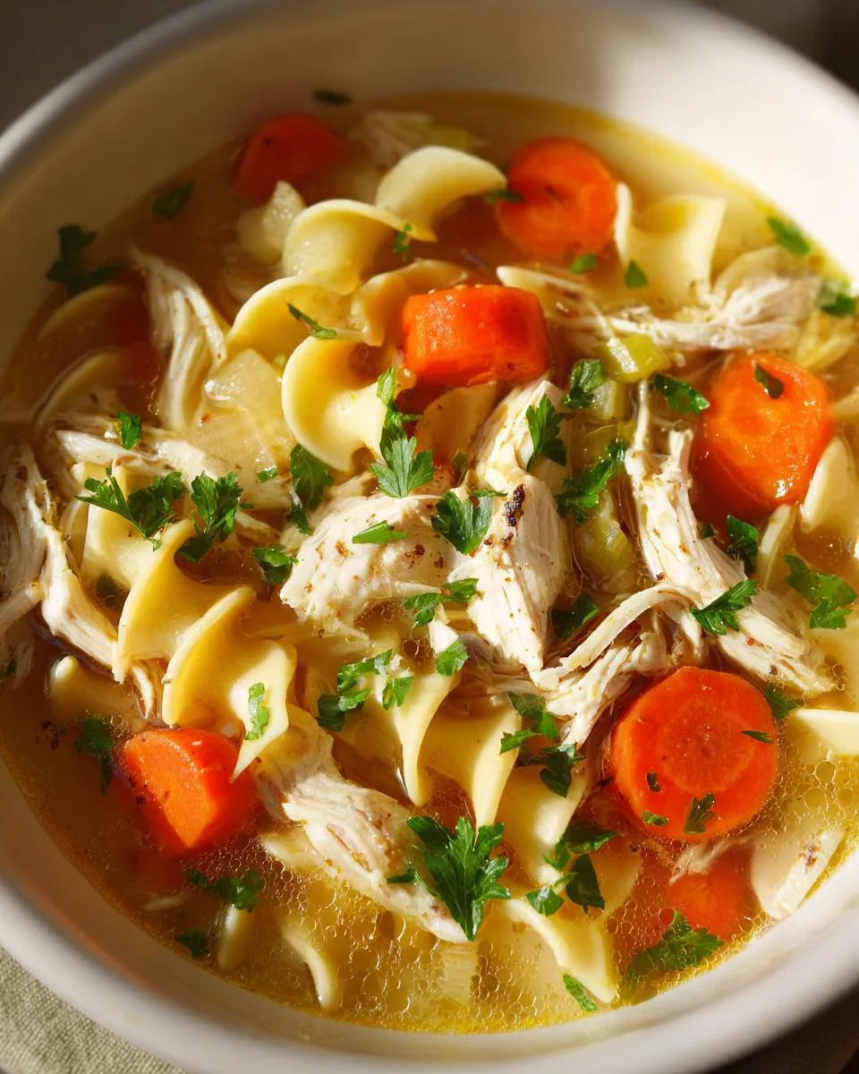 Chicken Noodle Soup Recipe - detail 4