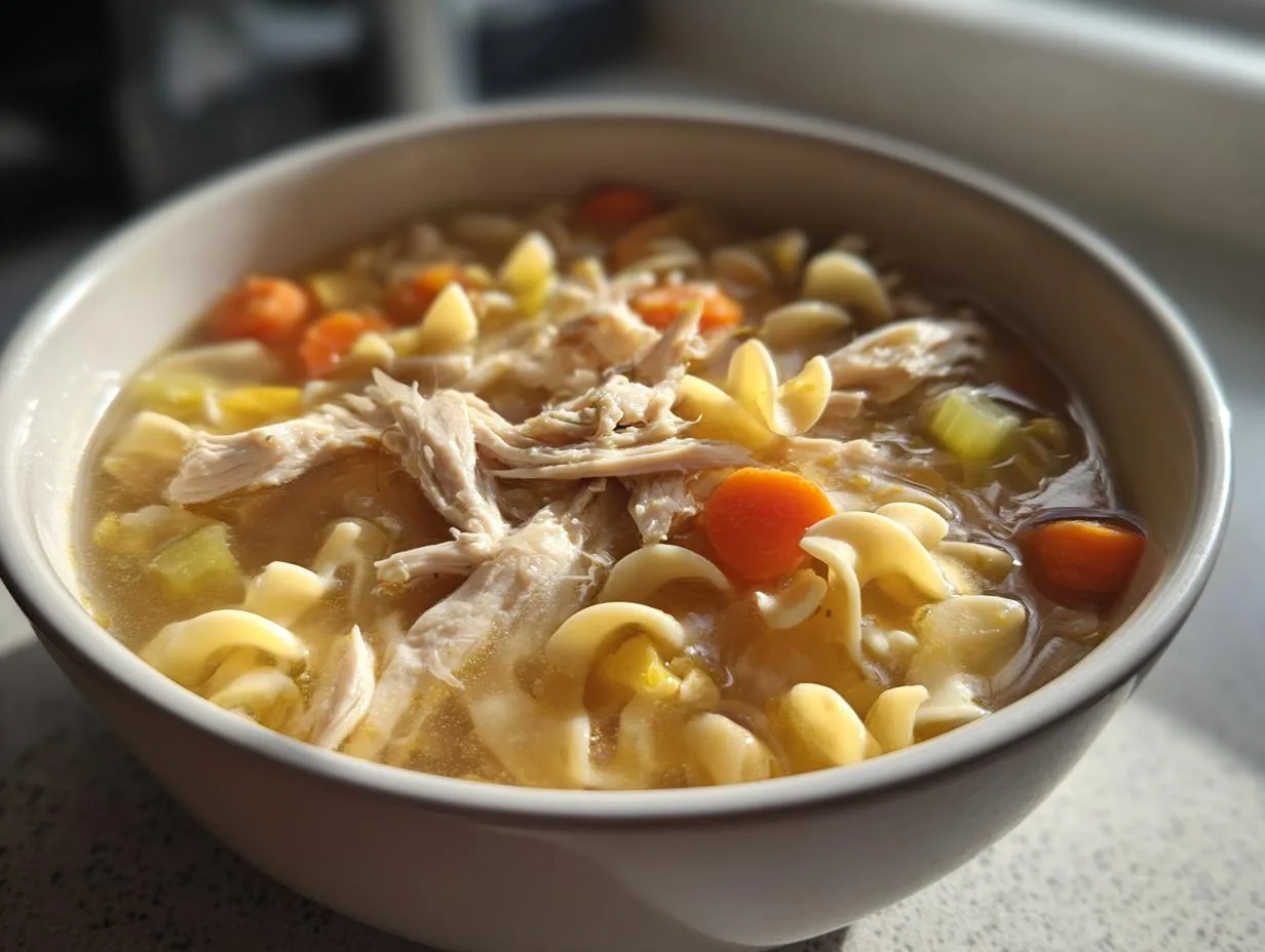 Hearty Chicken Noodle Soup Recipe That Heals in Just 30 Minutes