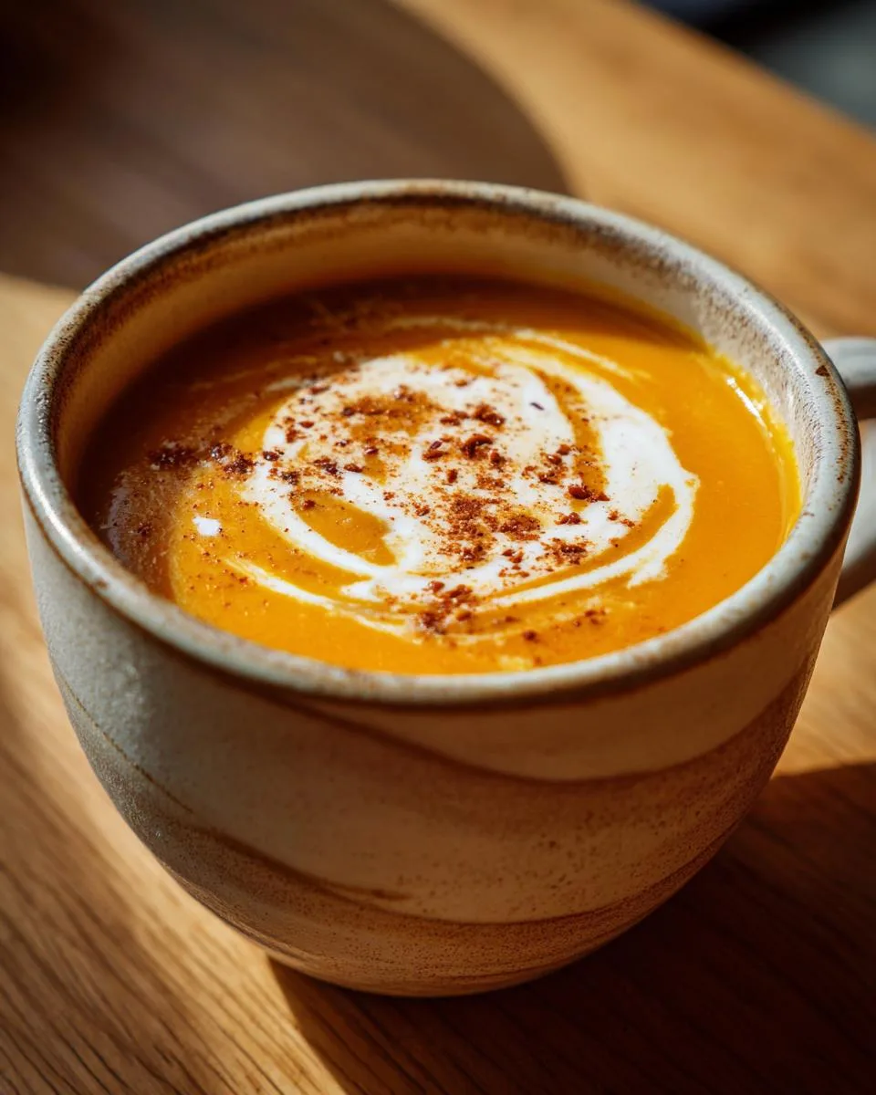 Creamy Butternut Squash Soup - detail 3