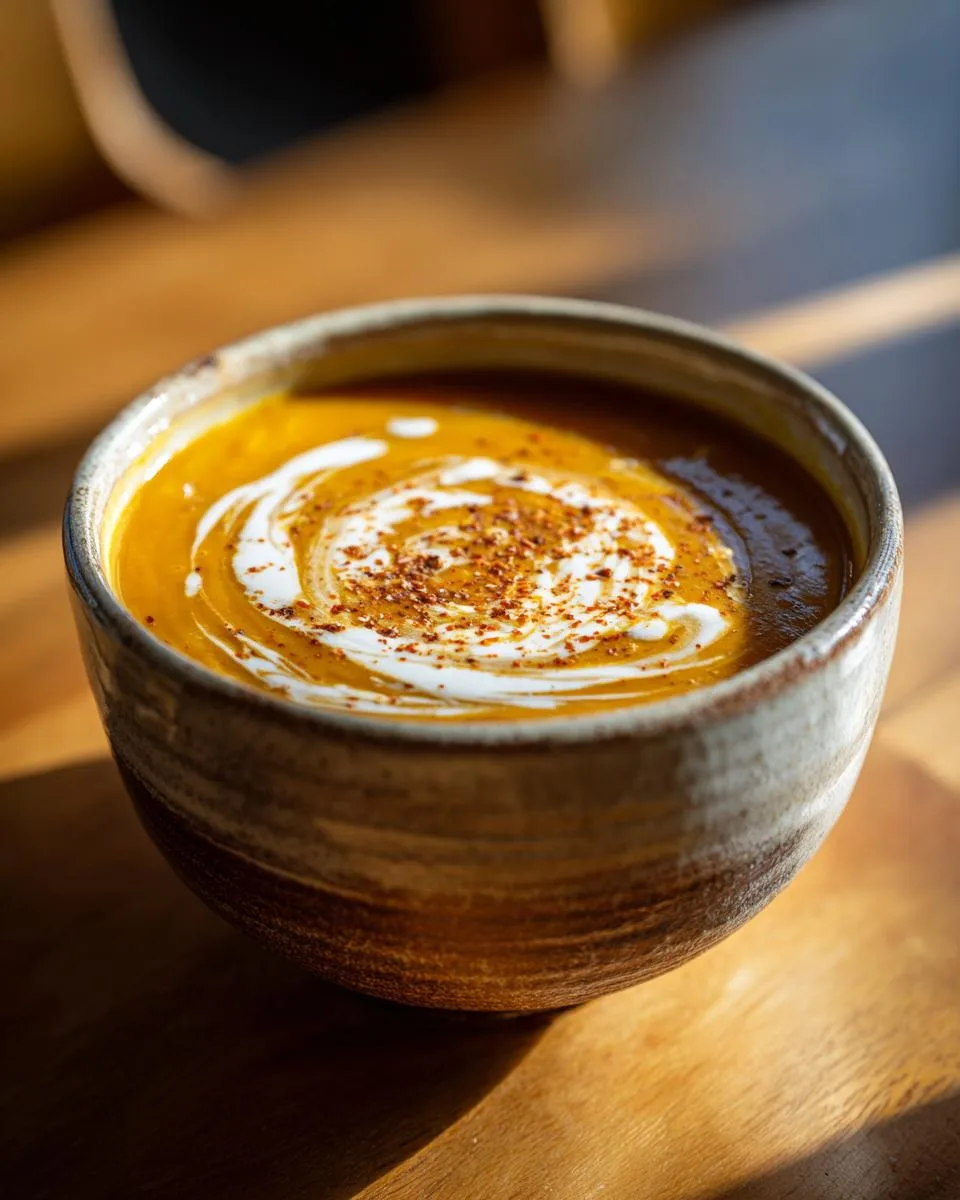 Creamy Butternut Squash Soup - detail 4