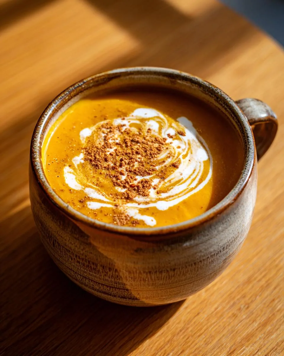 Creamy Butternut Squash Soup - detail 5