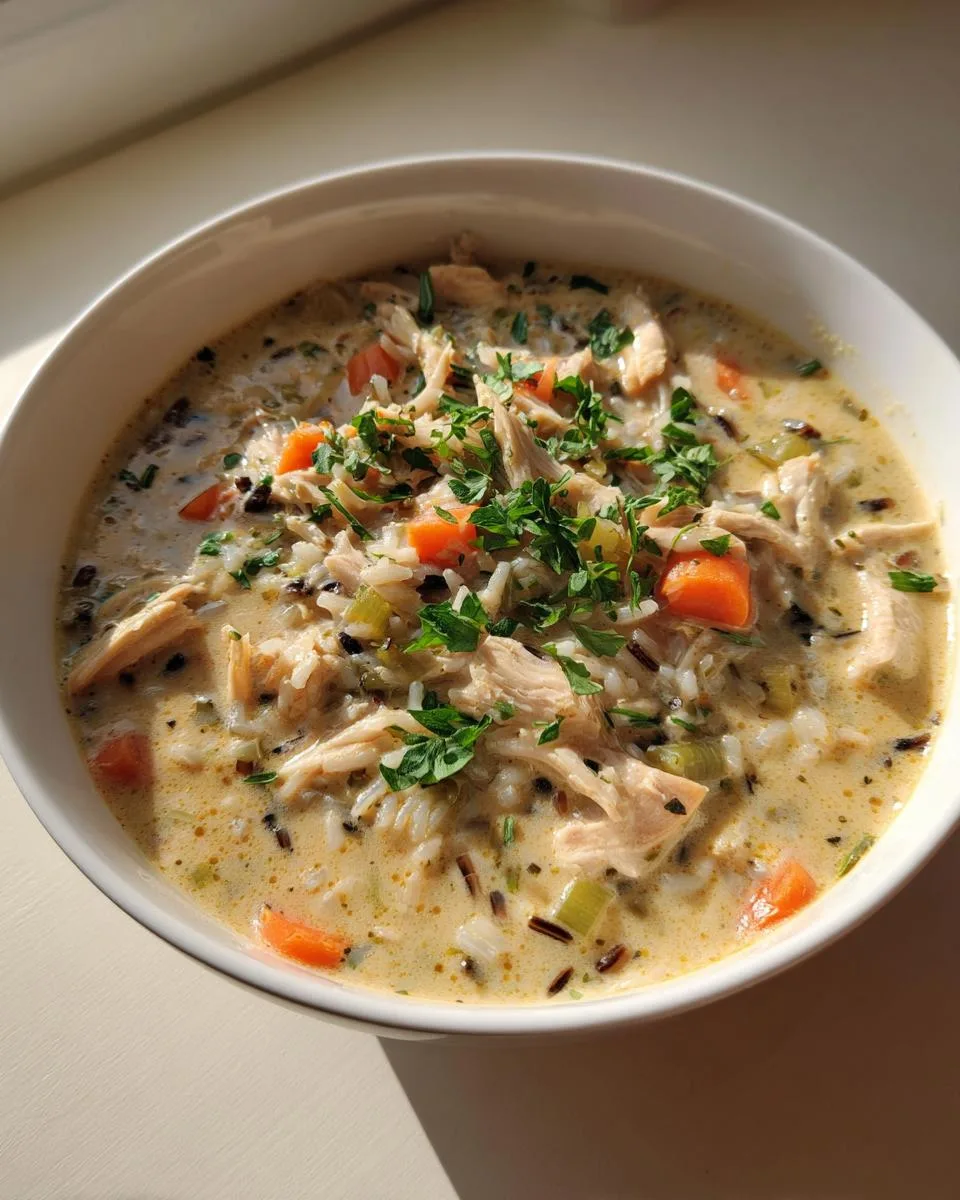 Creamy Chicken And Rice Soup - detail 5