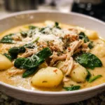 Creamy Chicken Gnocchi soup