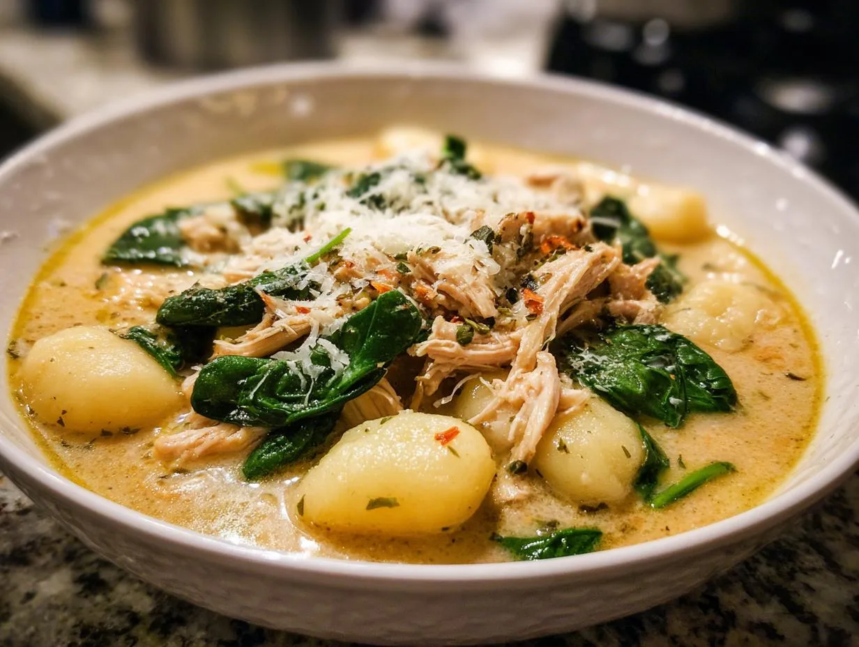 45-Minute Creamy Chicken Gnocchi Soup That Warms the Soul