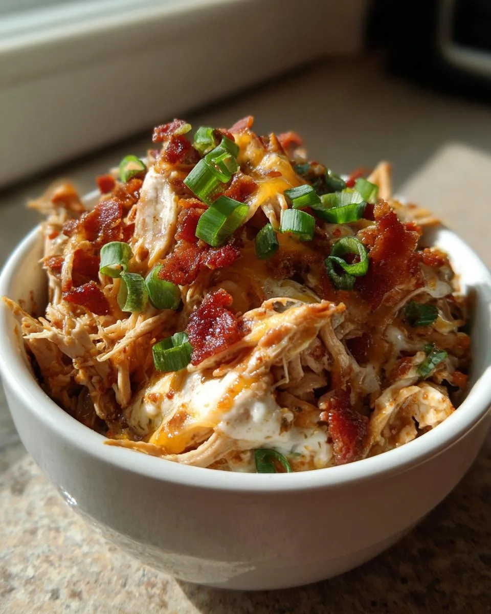 Creamy Shredded Crack Chicken - detail 2