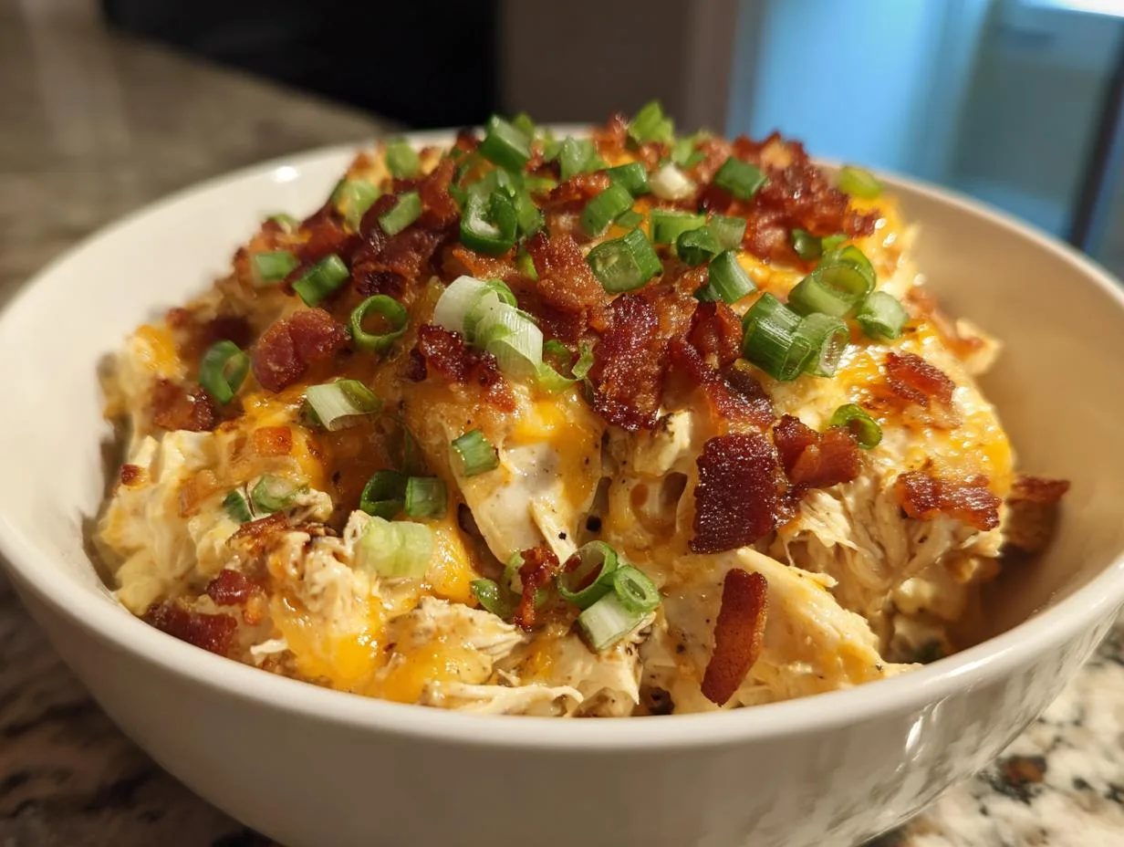 Irresistible Creamy Shredded Crack Chicken Recipe in 5 Steps