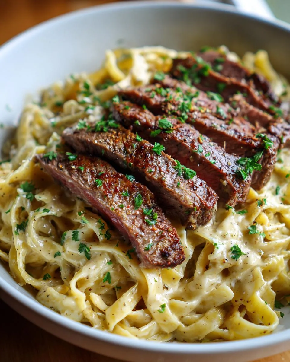 Creamy Steak Pasta Dinner - detail 1