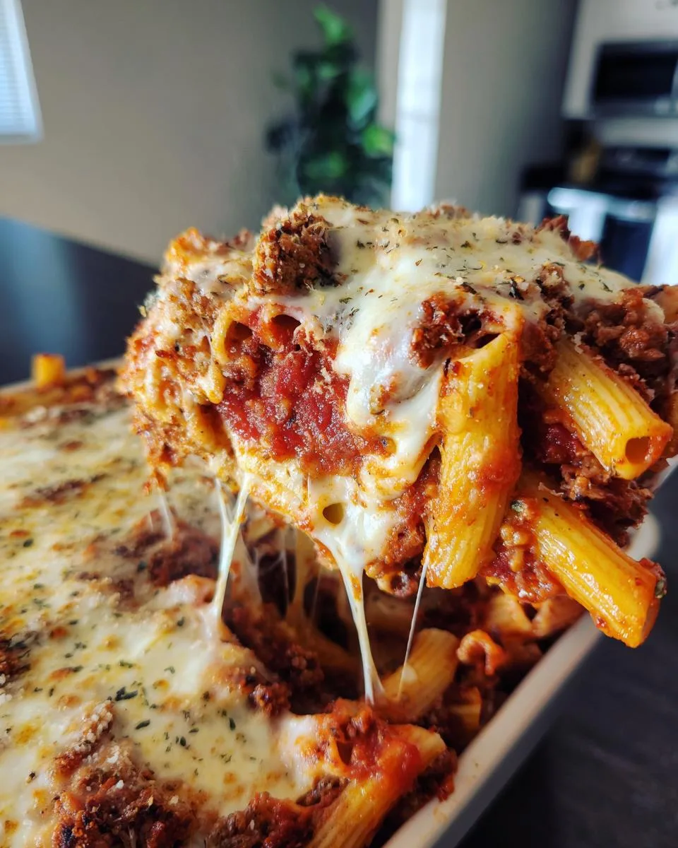 Crock Pot Baked Ziti - detail 3