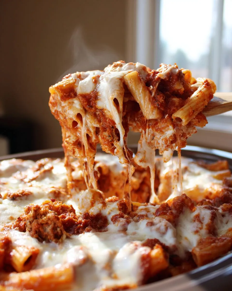 Crock Pot Baked Ziti - detail 4