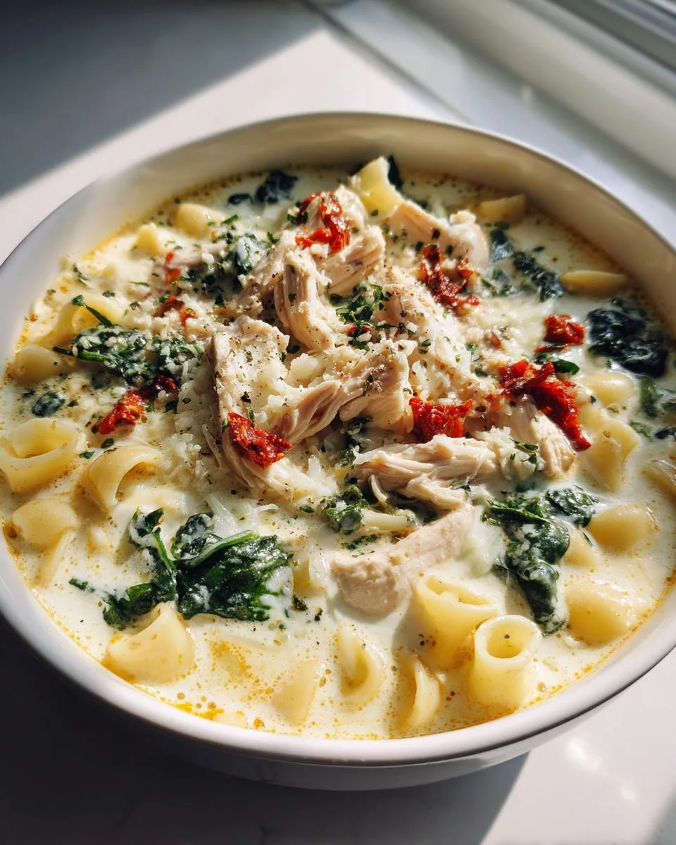 Crock Pot White Lasagna Soup - detail 3