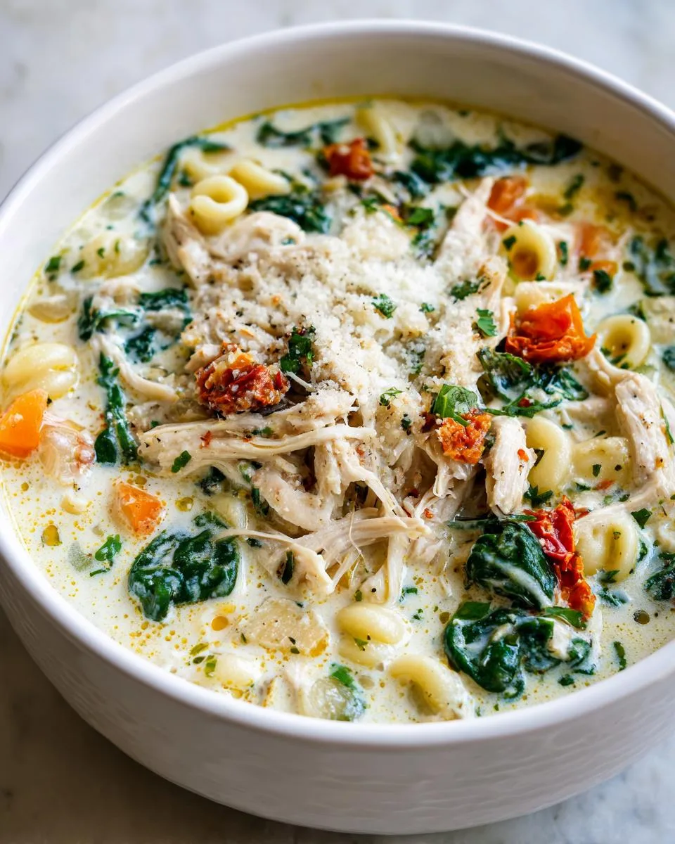 Crock Pot White Lasagna Soup - detail 5
