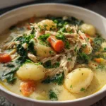 Crockpot Chicken Gnocchi Soup