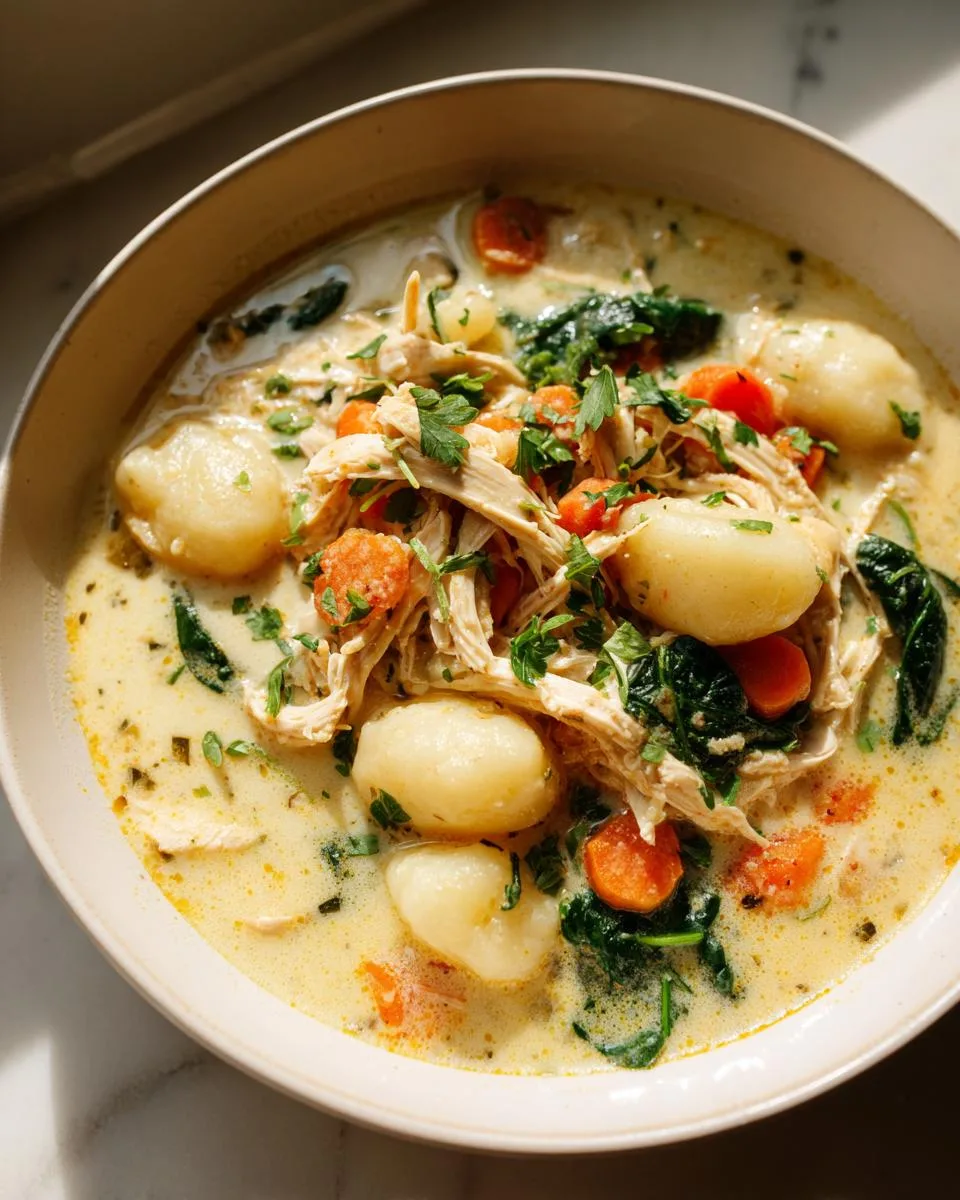 Crockpot Chicken Gnocchi Soup - detail 3