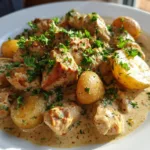 Crockpot Garlic Parmesan Chicken