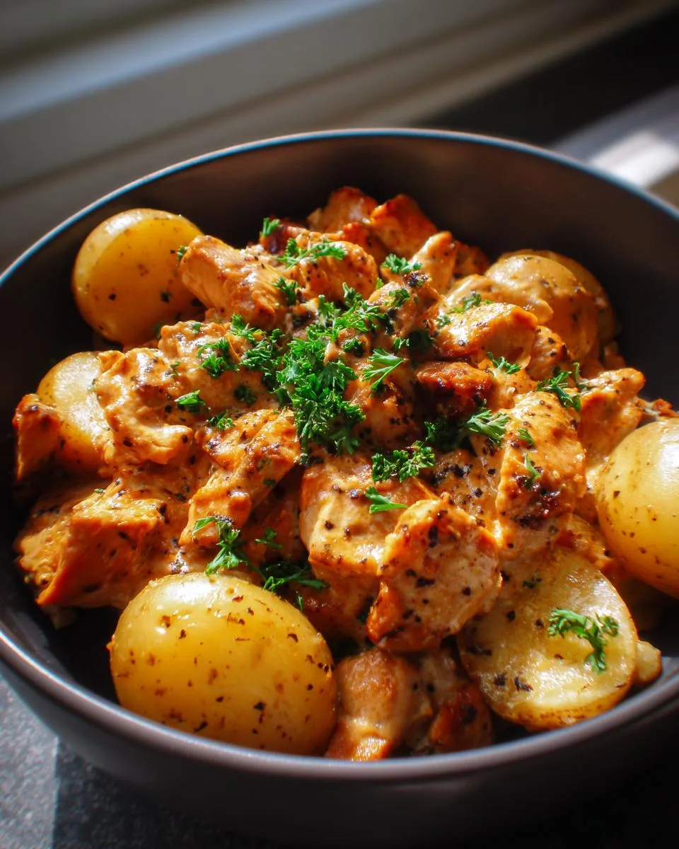 Crockpot Garlic Parmesan Chicken - detail 3