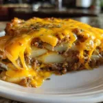 Crockpot Hamburger Potato Casserole
