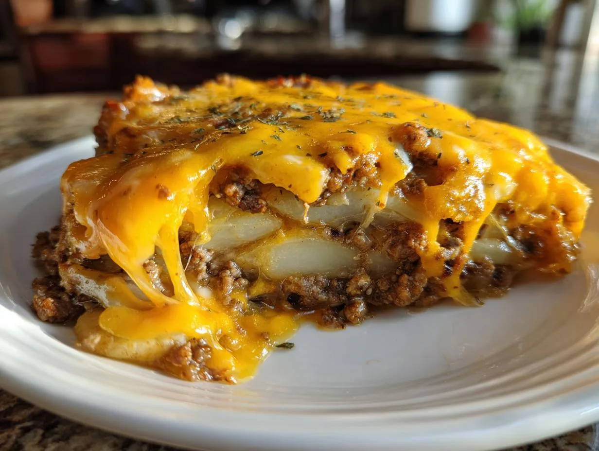 5-Star Crockpot Hamburger Potato Casserole Your Family Will Crave