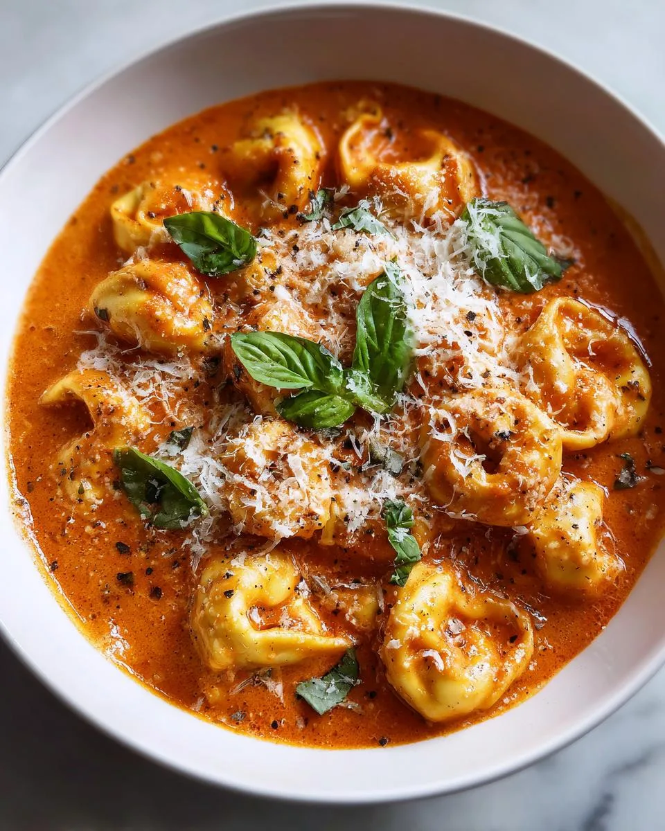 Crockpot Tomato Tortellini Soup - detail 3