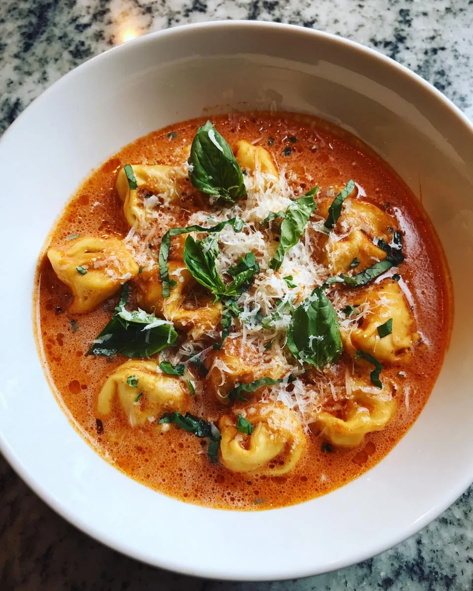 Crockpot Tomato Tortellini Soup - detail 4