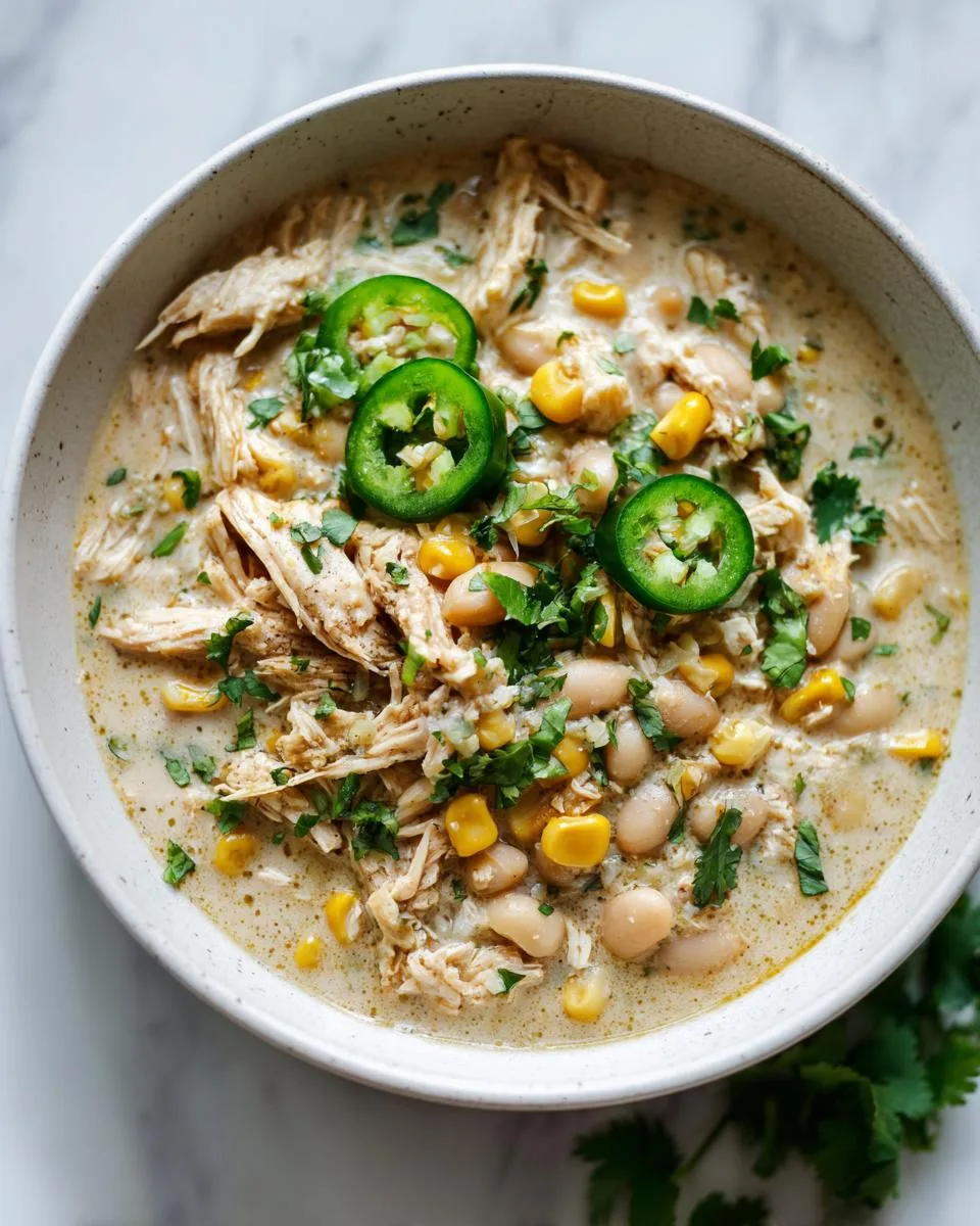 Dairy-Free White Chicken Chili - detail 2