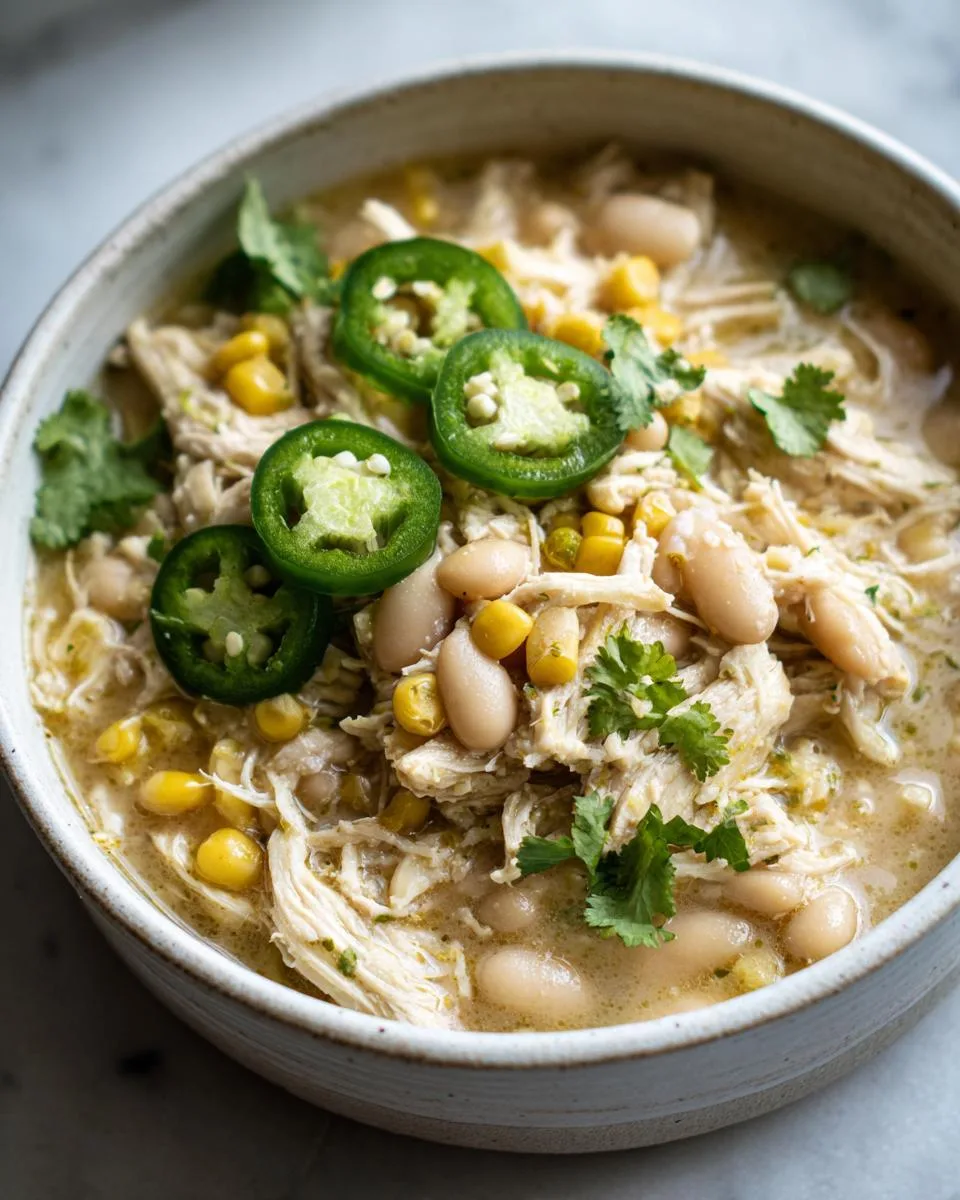 Dairy-Free White Chicken Chili - detail 3