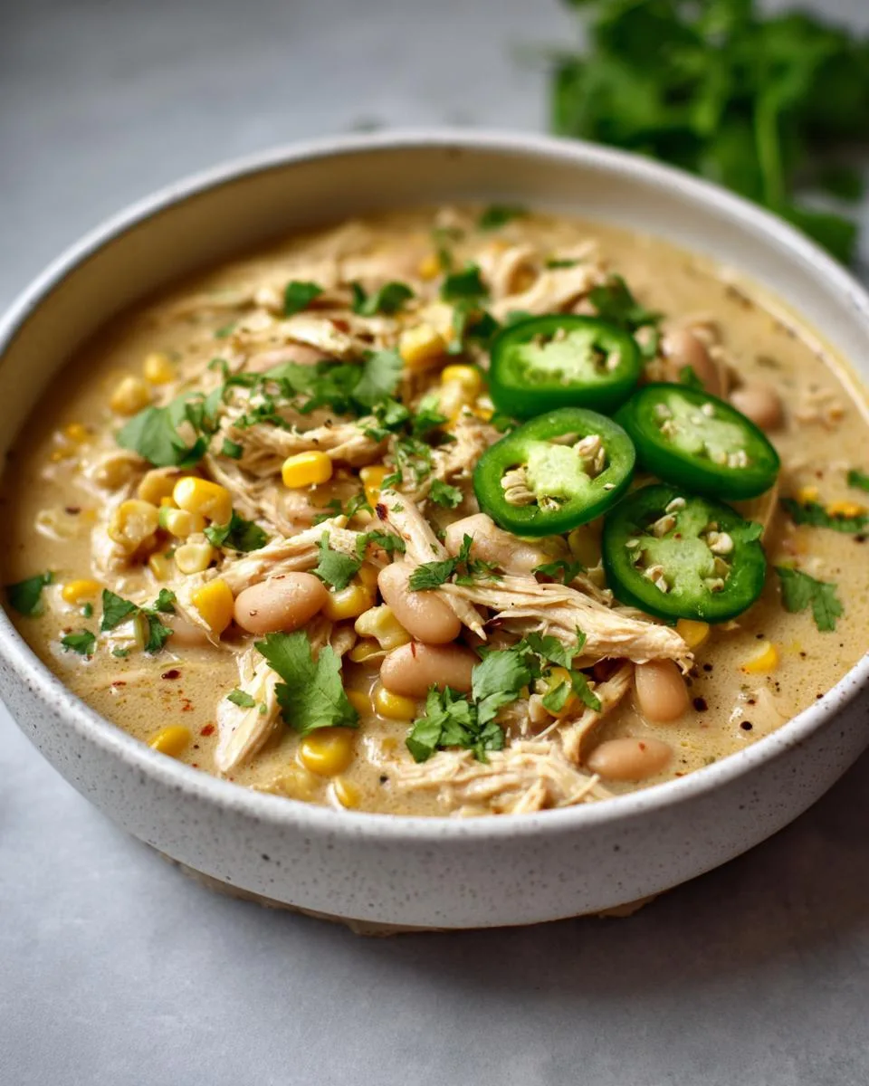 Dairy-Free White Chicken Chili - detail 4