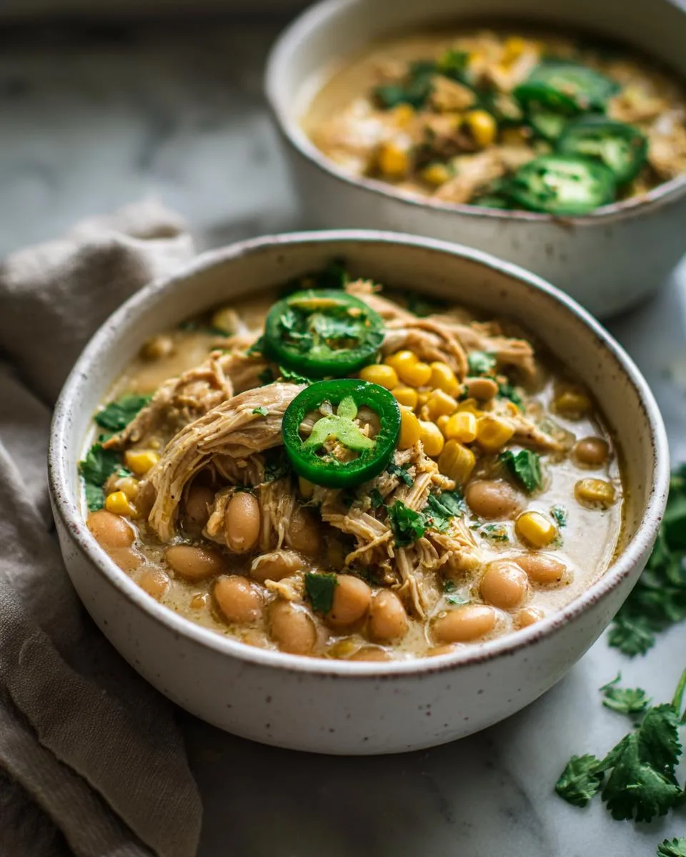 Dairy-Free White Chicken Chili - detail 5